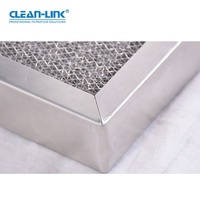 Filtre à air de haute qualité en acier inoxydable à couches d'aluminium G3 G4, cadre métallique, filtre à poussière pour climatisation