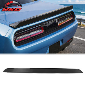 Alerón Trasero Estilo SRT para Dodge Challenger 2008-2023, Negro Brillante - Product Image 1