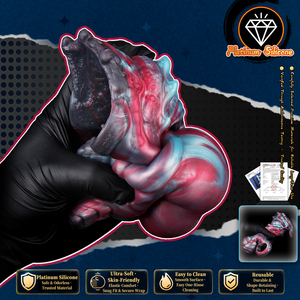 Anillo para pene con diseño de dragón, estimulador de clítoris y punto G de silicona, producto para parejas, gran venta. - Product Image 5