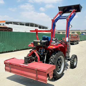 รถไถนา 80 แรงม้า <span class=keywords><strong>ราคา</strong></span>ถูก ขับเคลื่อนไปข้างหน้า ตักดิน และขับเคลื่อนไปข้างหลัง ไถพรวนดิน รถไถนาสำหรับการเกษตร ไร่น้ำ ขุดร่อง - Product Image 3