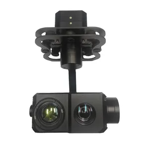 Dupla Luz 7MP FL25MM 1080P Câmera 3 Axis Gimbal Estabilizador Híbrido Zoom Gimbal Câmera