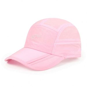 Gorras de Béisbol de Secado Rápido OEM/ODM de Fábrica, Gorra Deportiva Plegable con Visera para Correr y Acampar, Gorra de Béisbol de 7 Paneles con Logotipo Personalizado - Product Image 2