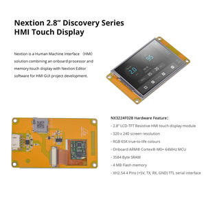 Module d'affichage tactile résistif HMI NEXTION NX3224F028 Série Discovery avec support de débogage et simulateur gratuit pour opérateur F567 - Product Image 3