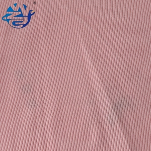 GRS <span class=keywords><strong>Tissu</strong></span> modacrylique-Glace-Oxygène Coton <span class=keywords><strong>Paris</strong></span> Stripe Stretch Rib Antibactérien Style Européen Américain <span class=keywords><strong>Tissu</strong></span> moulant pour gilet - Product Image 2