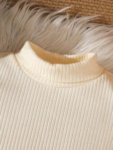 Conjuntos de Ropa para Niñas, Nueva Colección de Primavera, Camisa de Manga Abullonada, Falda de Cuero Sintético con Sombrero, Conjunto de 3 Piezas - Product Image 5