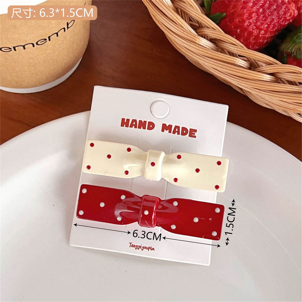 คลิปหนีบผม3โบว์ไม่มีการ์ด