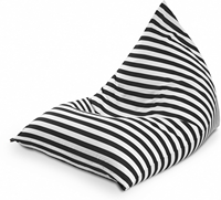 Triangle pouf couvre pouf étanche chaises grand pouf sac pour adultes en plein air pouf