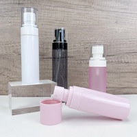 Flacon pompe cosmétique mat couleur personnalisée 60 80-120ml pour lotion, shampoing, soins de la peau, emballage PET