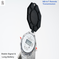 Compteur d'eau intelligent à bride en acier inoxydable à double canal NB-IoT à ultrasons pour l'alimentation en eau municipale - Vente chaude