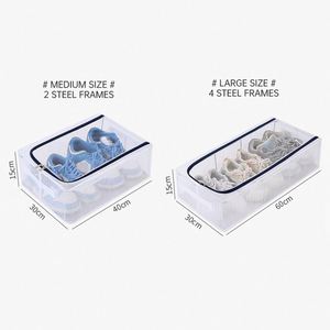 Nueva Caja de Almacenamiento Plegable para Zapatos, Caja de Almacenamiento Reforzada para Debajo de la Cama, Caja de Almacenamiento a Prueba de Polvo para Ropa y Zapatos - Product Image 2