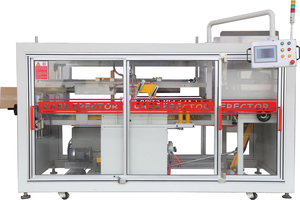 Emballageur de cartons dans une machine d'emballage de boîtes de conserve pour les entreprises alimentaires, déballageur et emballageur de cartons et scellant avec système de chargement latéral - Product Image 2