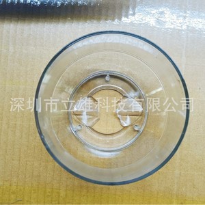 Conteneur de stockage de grains de café, couvercle en plastique, forme cylindrique, transparent, en matériau PP, accessoire de couverture - Product Image 3