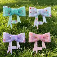 SYBBeads Accessoires pour pailles en silicone, personnalisables gratuitement, réutilisables, certifiés CE, écologiques, avec nœuds arc-en-ciel à paillettes violettes