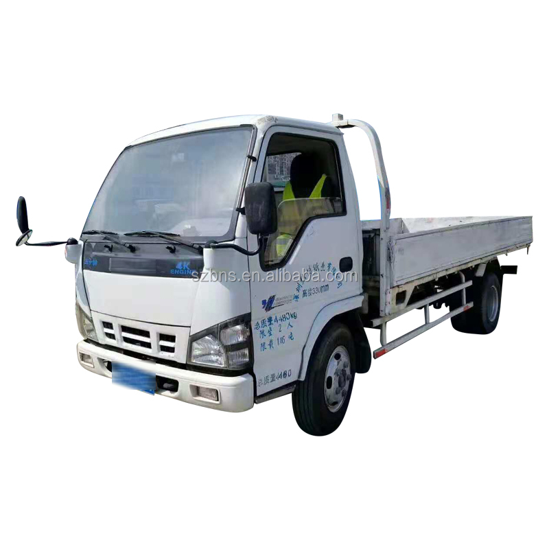 Japanese ISU ZU 600P Used 4X2 Light Truck With 4 Tons Loading Capacity