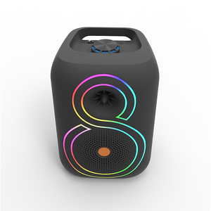 Chất lượng cao nhà máy bán 2025 <span class=keywords><strong>8</strong></span>-inch loa siêu trầm ngoài trời với RGB LED chiếu sáng và microphone nhựa - Product Image 1