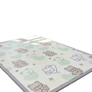 <b>Cute</b> Cartoon Print Baby Floor Mat Rectangle Polyester Fiber Home Use 0 To 24 Months Unisex Living Room Bedroom Study - Product Image 5