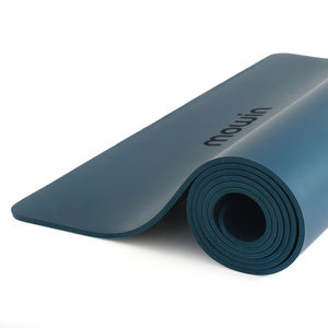 Tapetes de Yoga Ecológicos de Color Azul Personalizado, Tapete de Fitness, Tapete de Yoga, Yogamat de 5 mm, Tapete de Yoga de Caucho Natural de Poliuretano Duradero con Impresión Personalizada - Product Image 3