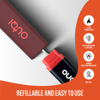 Briquet à gaz électrique rechargeable personnalisé avec logo OEM/ODM pour cigarettes – Vente en gros