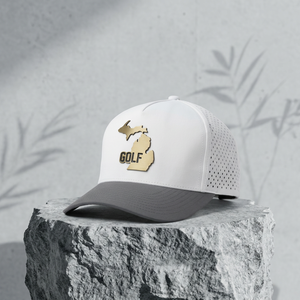 Casquette de baseball personnalisée avec logo, respirante, réglable, unisexe, pour le golf, couleur unie, 6 panneaux, logo imprimé, trou découpé au laser avec cordon - Product Image 4
