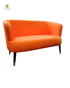 Sofá Moderno Darcy Farmhouse con Estructura de Madera y Tapicería de Tela, Muebles de Sala de Estar de Alta Calidad - Product Image 1