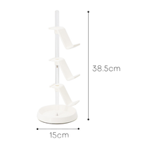 Support universel pour console de jeu, support de rangement de bureau pour Xbox/Switch Pro/PS4/PS5, support pour casque et manette