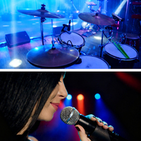 Prix d'usine 100W RGBW LED Bee Eye Moving Head Light Strip Laser Beam Gobo Wash Strobe Bar Party Karaoke Club Disco Lights