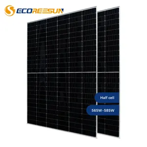 550W ecoreesun Tấm Pin Mặt Trời Nhà cung cấp tiêu chuẩn cao Monocrystalline panel năng lượng mặt trời 600W 700 Watt panel năng lượng mặt trời