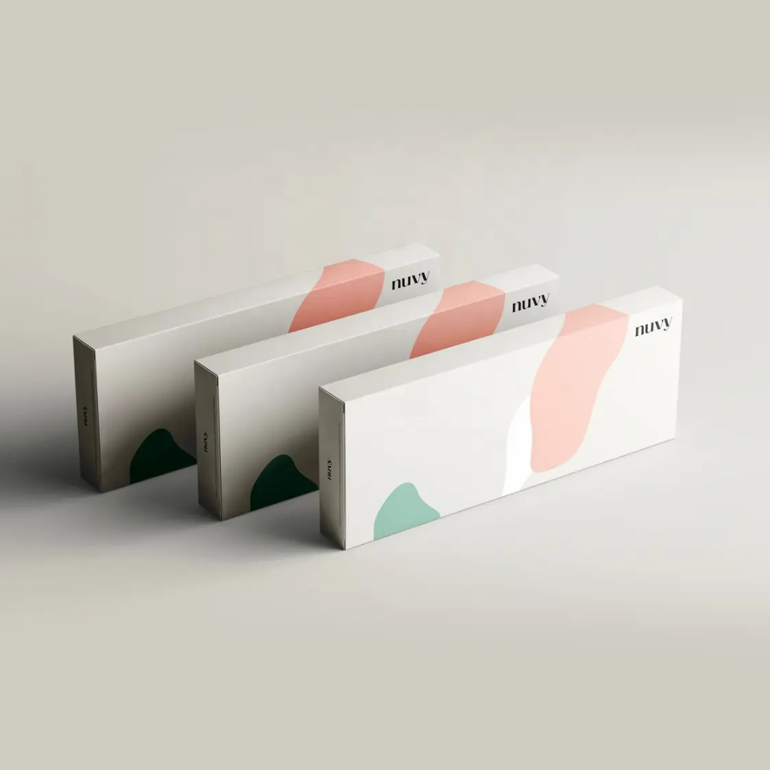 صندوق شحن من الورق المقوى الرمادي بشعار مخصص مطبوع صناديق بطاقات لتعبئة الأدوية