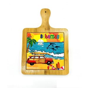 Nouveaux Sets de Table Promotionnels Personnalisés en Céramique Style Classique avec Base en Bambou Écologique pour la Maison et la Cuisine (Bahamas) - Product Image 3