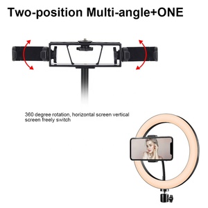 Nuevos productos anillo de luz autofoto con trípode con teléfono <span class=keywords><strong>celular</strong></span> soporte - Product Image 4