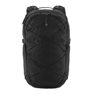 CHANGRONG Custom <strong>Black</strong> Sports Travel Camping Laptop <strong>Backpack</strong> RPET - Product Image 1