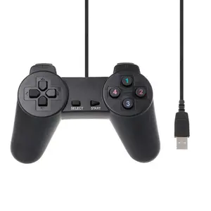 Wired USB PC Game Controller Gamepad For WinXP/Win7/8/10 Joypad For PC  Windows Computer Laptop Black Game Joystick