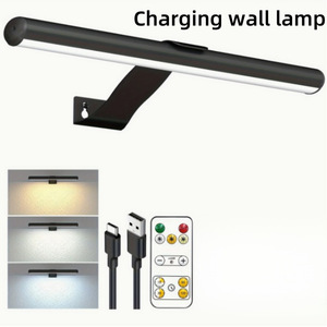 Luz de imagen LED regulable inalámbrica de 2 piezas, alimentado por baterí<span class=keywords><strong>a</strong></span> temporizador magnético, lámparas de <span class=keywords><strong>pared</strong></span>, 3 pantallas de iluminación, arte, sala de estar - Product Image 1