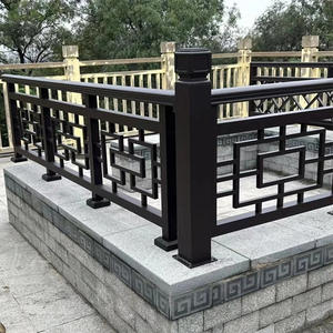 Recinzione <span class=keywords><strong>Guardrail</strong></span> in lega di alluminio 3D giardino esterno Villa cortile recinzione di sicurezza fattoria uso recinzione cinese - Product Image 1