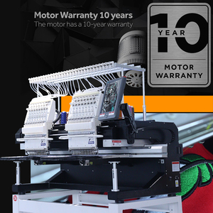 เครื่องปัก HoliHope 15 เข็ม 1200 จุดต่อนาที 400*500 มม. ปักเลื่อมเสื้อยืด เครื่องปัก 2 หัว แบบเดียวกับ Tajima - Product Image 1