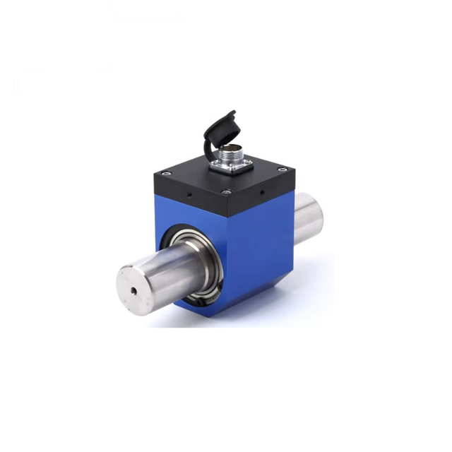 Slip ring type rugged inline rotary torque transducer 200nm 300nm 500nm dynamic rotating torque sensor