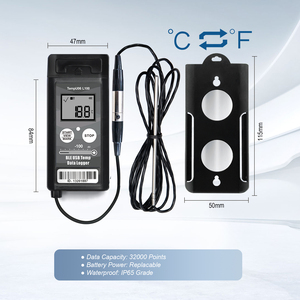 Cold Storage PT100 Ultra Data Logger Bluetooth USB <strong>Temperature</strong> Meter with <strong>Probe</strong> - Product Image 3