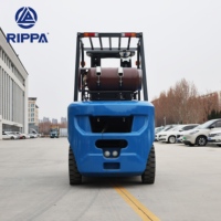 Chariot élévateur diesel RIPPA 3000 kg, chariot élévateur télescopique 3 tonnes, fabricant de chariots élévateurs avec moteur Kubota EPA 6M