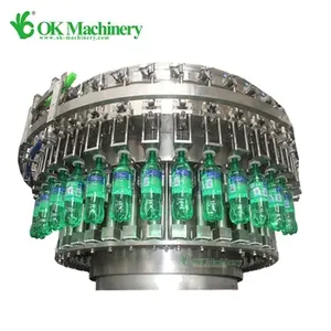 Full Automatic Monoblock Isobaric Aerated Water Cola Carbonated Drink Soda Filling Machine