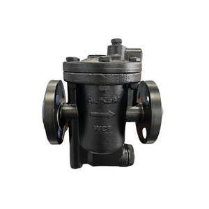 Drucken tlastungs station mit umgekehrtem Eimer Dampffallen-Druck reduzier ventil Y-Sieb Dampf abscheider Faltenbalg-Absperr ventil - Product Image 1