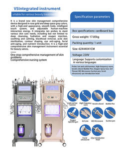 Máquina <span class=keywords><strong>Total</strong></span> Skin <span class=keywords><strong>Management</strong></span> V5 Synthesizer, Luminosa, Suaviza y Delicada, Reduce la Apariencia de Líneas Finas - Product Image 3