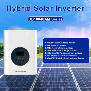 ระบบพลังงานแสงอาทิตย์แบบไฮบริดออฟกริด 5KW 6KW 8KW 10KW เฟสเดียว พร้อมระบบสมาร์ทเอาท์พุตคู่ มาตรฐาน IP65 - Product Image 2
