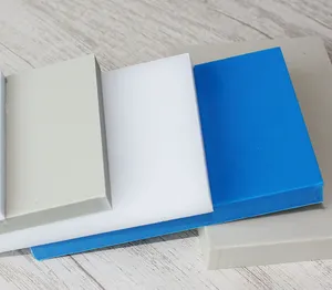 YUNSHI 1.3-1.8 density 1 inch thick white hard rigid pvc plate pp board