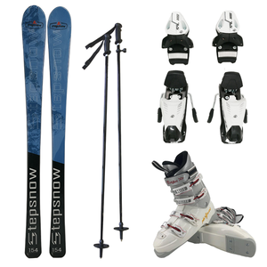 Oferta Especial: Set de Esquí <span class=keywords><strong>Usado</strong></span> para Estación de Esquí, Incluye Botas, Fijaciones y Bastones - Product Image 6