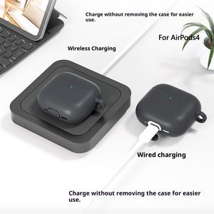 Pour Airpods4 étui de protection bleu dent écouteur étui de protection pour écouteurs pour Airpodspro3 étui de protection - Product Image 4