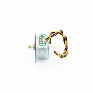 Motor paso a paso híbrido de imán permanente QQ Motor SM25 25mm con caja de engranajes, CC 6V, 2 fases, mini motor paso a paso 25BY para control de tocadiscos y robots - Product Image 6