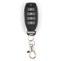Interrupteur d'ouverture de porte sans fil RF 433 MHz Century Aoke DC12V 4 voies 10A Code d'apprentissage universel Récepteur de relais Télécommande