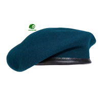 Béret tactique léger 200g – Casquette professionnelle en laine pour l'extérieur avec fixation par clip et panneaux respirants pour la randonnée en plein air