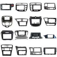 Cadre universel KZS pour autoradio Android, kits de panneaux de tableau de bord, cadre pour moniteur de voiture, cadre pour lecteur DVD de voiture, cadre pour autoradio