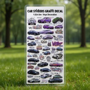 Car <b>Stickers</b> Graffiti <b>Decal</b> 1.52x1.8m Vinyl Auto Decoration - Product Image 3